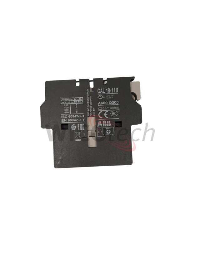 Aux. cont for ABB cont CAL18-11 1xNO + 1xNC