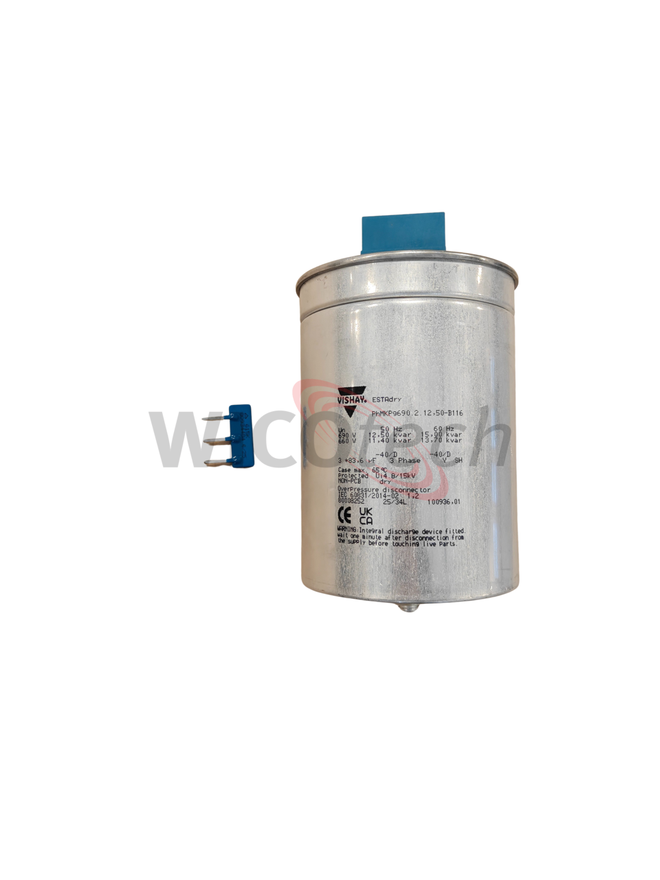 Ph. comp. Cap. Vishay 12,5kVAr 690V gas