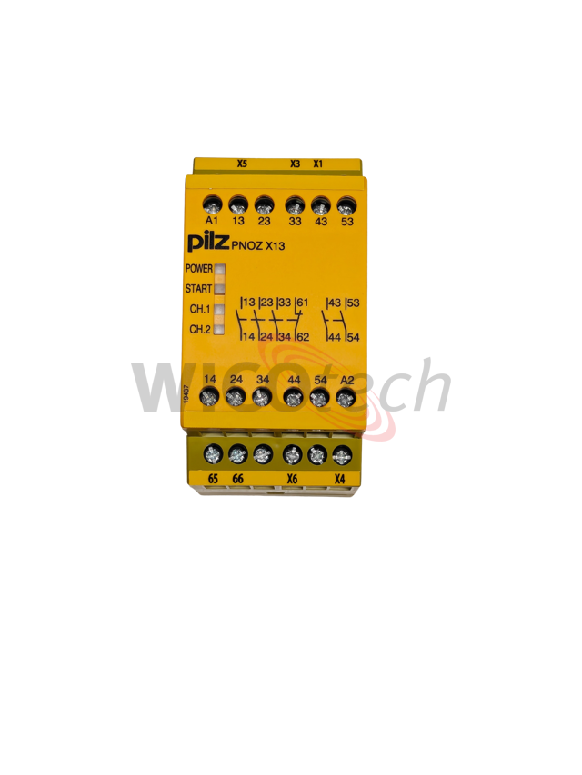 Emergency relay 5NO 1NC 8A