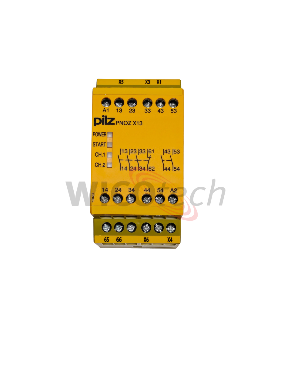 Emergency relay 5NO 1NC 8A