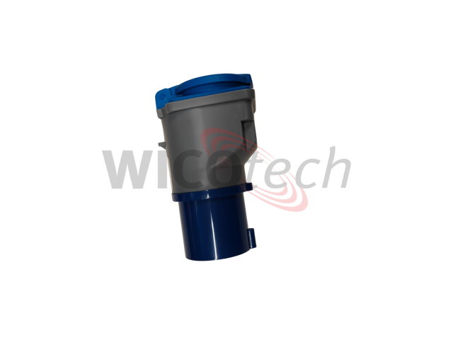 CEE 3p male to Schuko female converter
