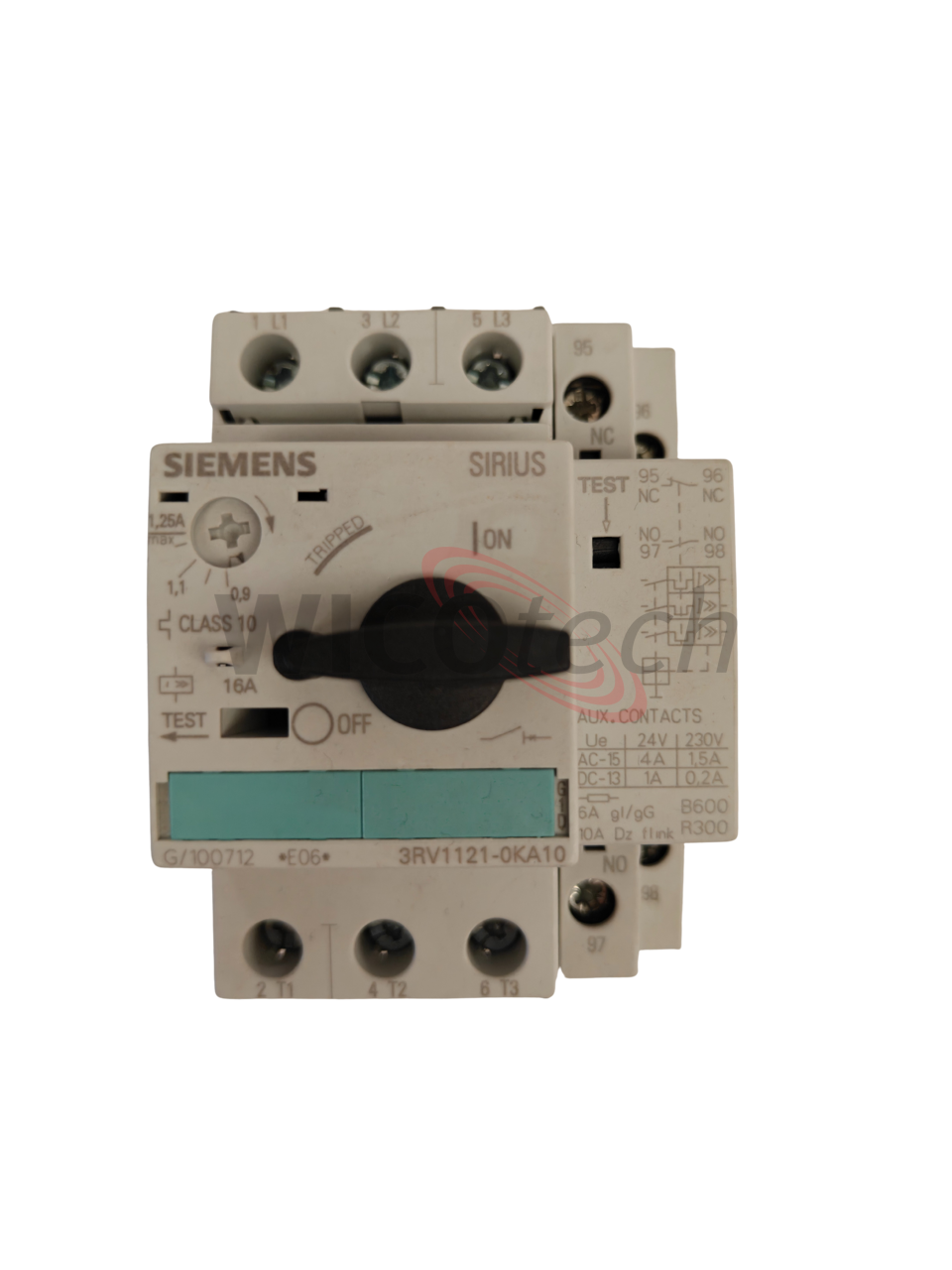 HMV 3RV1121 0,9-1,25A w. aux contact