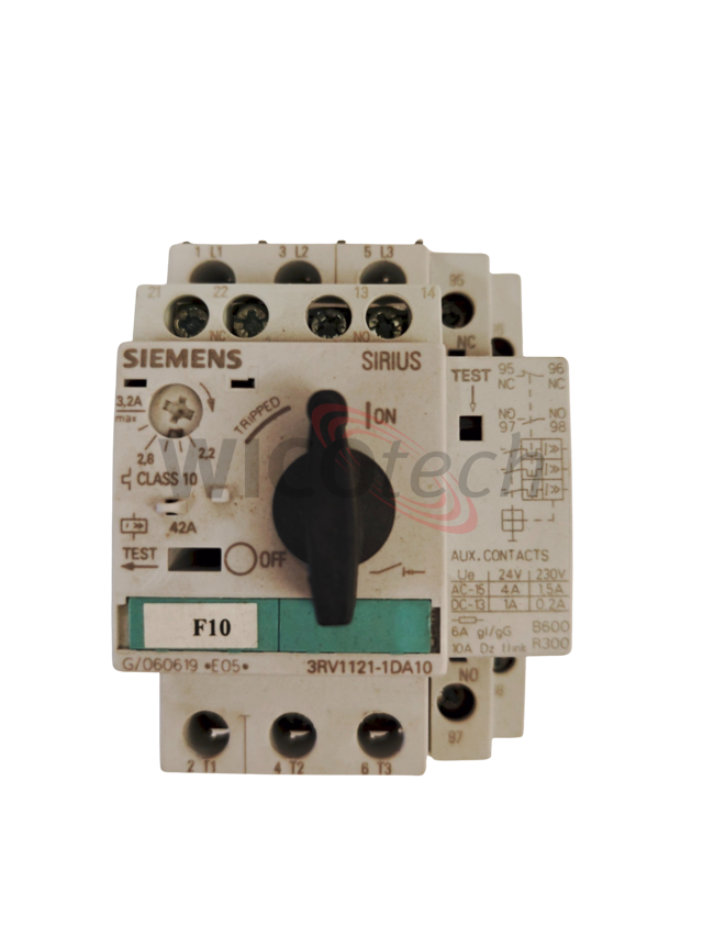 HMV 3RV1121 2,2-3,2A w. aux contact
