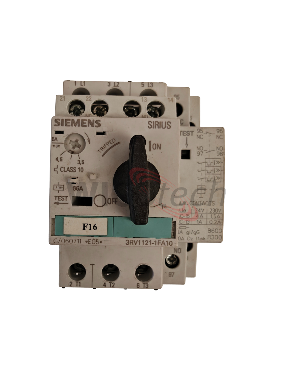 HMV 3RV1121 3,5-5,0A w. aux contact