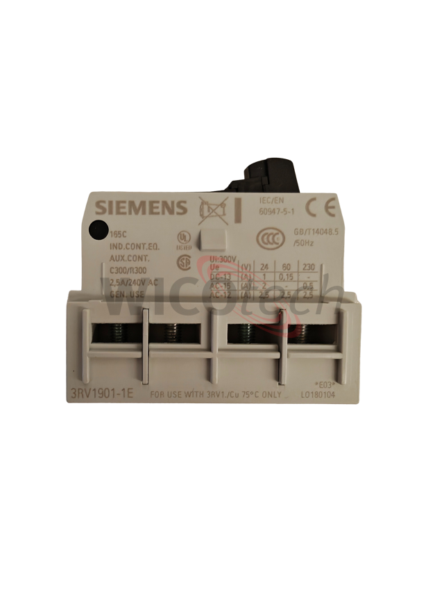 Auxiliary contact f. 3RV1 1no+1nc