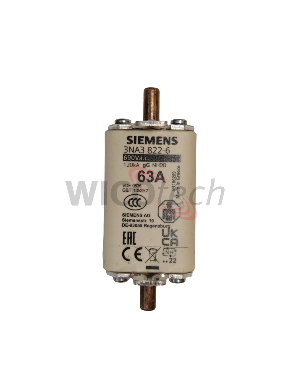 Fuse NH00 690V 63A gL/gG