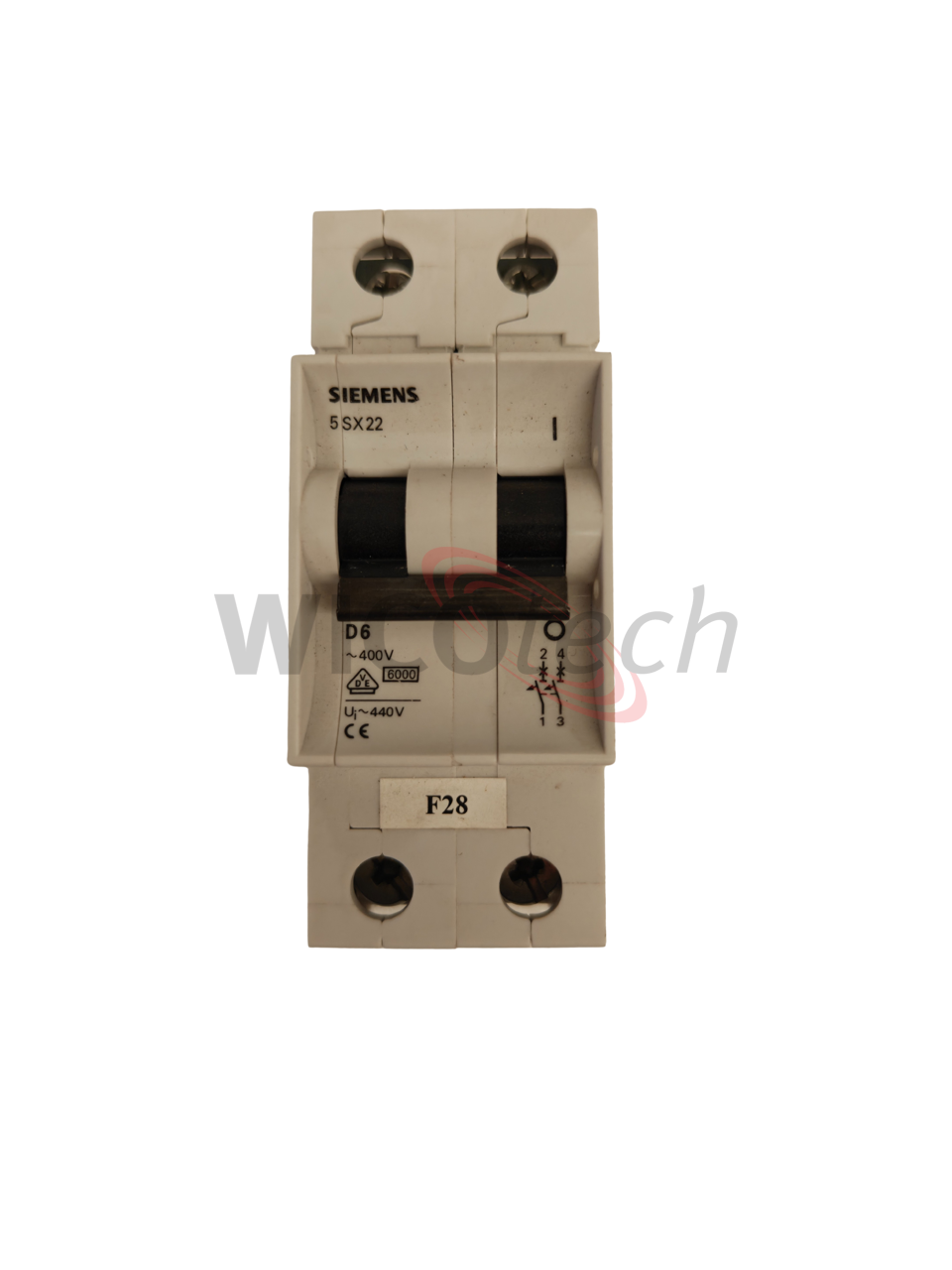 Circuit breaker D6 2p