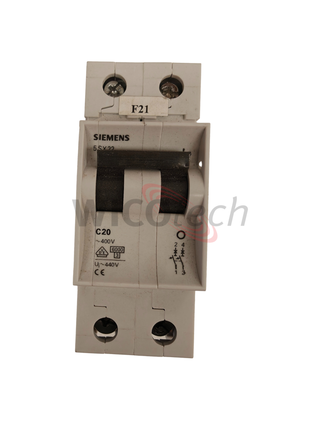 Circuit breaker C20 2p