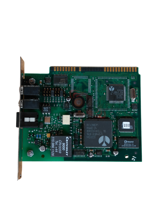 Internal modem for TAC-I