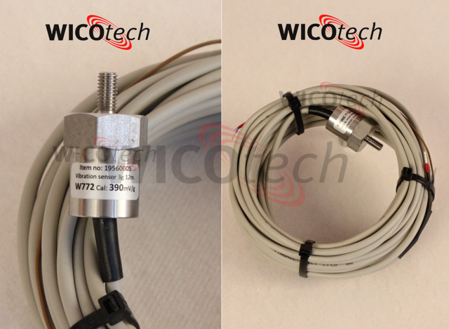 Vibration sensor 3g 12m. cable