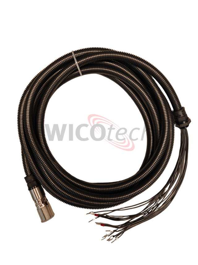 Slip ring cable 16p. 4,5m (top box-slip)