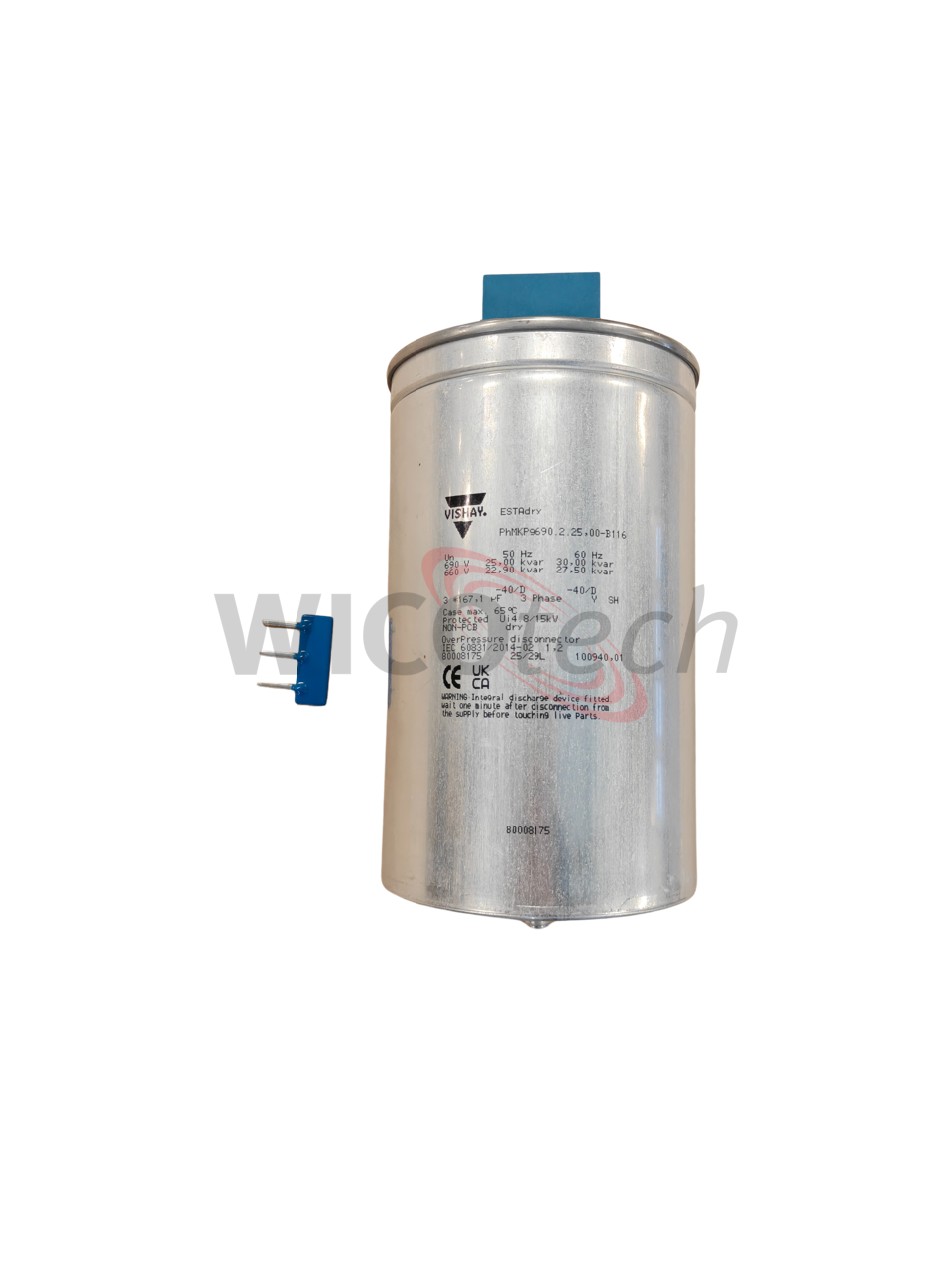 Ph. comp. Cap. Vishay 25kVAr 690V gas
